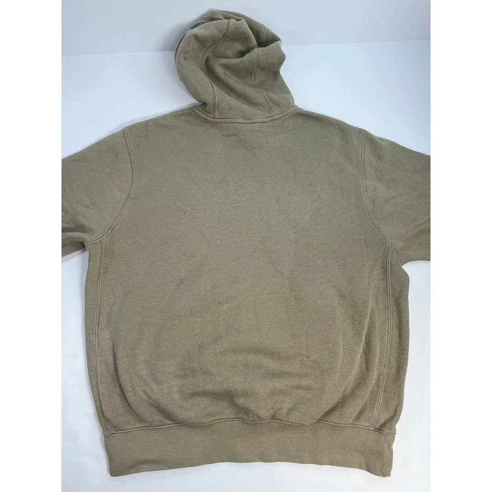 NIKE Sportswear Club Fleece Men's Medium Beige Pullover Hoodie BV2654-247
